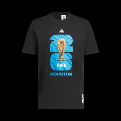 adidas FIFA World Cup 26 Host City Houston Graphic T-Shirt Black