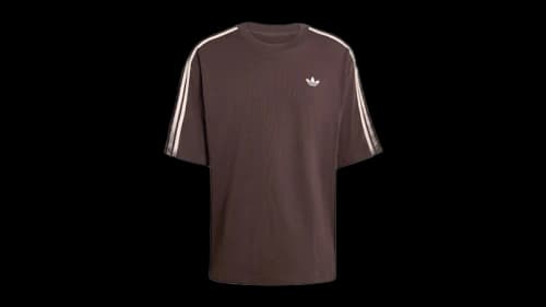 adidas Adicolor 3-Stripes Oversized Tee Aurora Coffee
