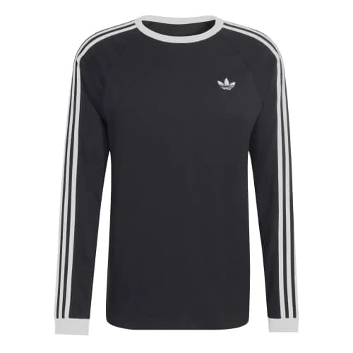 adidas 3-Stripes Long-Sleeve Top Long-Sleeve Top Black