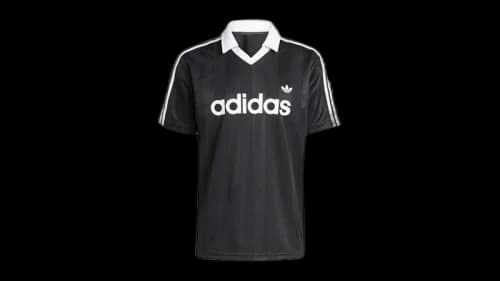adidas Collar Engineered Jersey Black