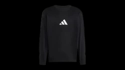 adidas Z.N.E. Long Sleeve Tee Black White