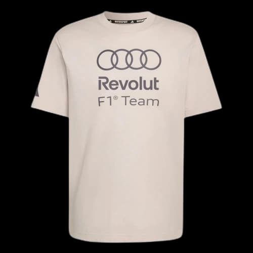 Adidas x Audi TEAM REVOLUT F1 DNA GRAPHIC Racing T Shirt Men's