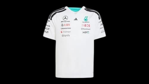 adidas Kids Mercedes AMG Petronas Formula 1 Team Driver Jersey