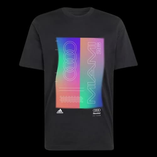 adidas x Audi Revolut F1 Team Teamgeist Graphic Tee Black