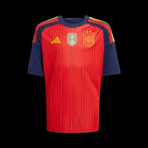 Adidas Spain 26 Home Winner Jersey GS 'Vivid Red'
