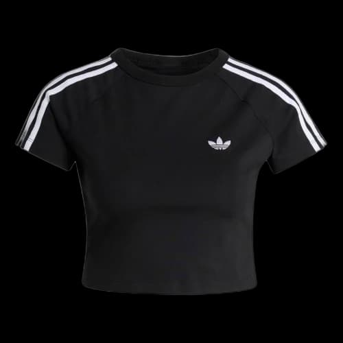 adidas SST Baby T-Shirt Asia Sizing 'White Black' (Women's)