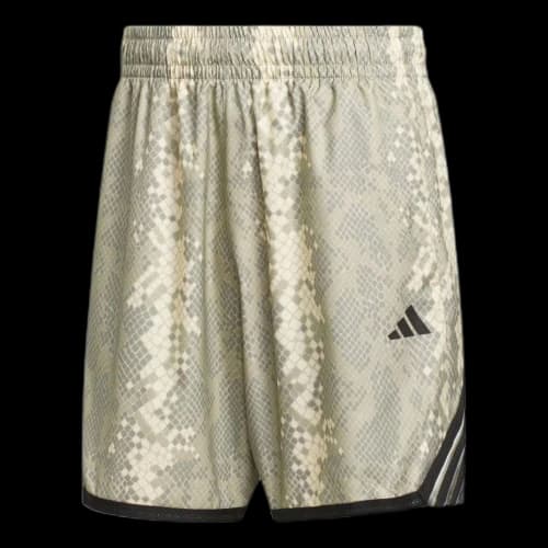 adidas Crazy Light All-Over Animal Print Shorts Asia Sizing 'Wonder Beige'
