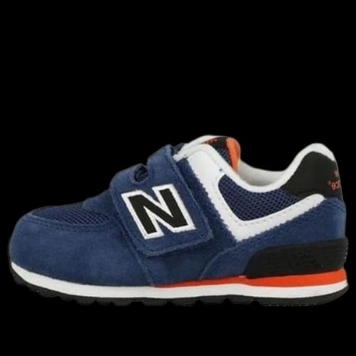 (TD) New Balance 574 'Navy Blue Black Orange'