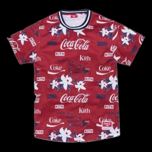 KITH x Coca-Cola x Mitchell & Ness BP Hawaii Jersey Tee