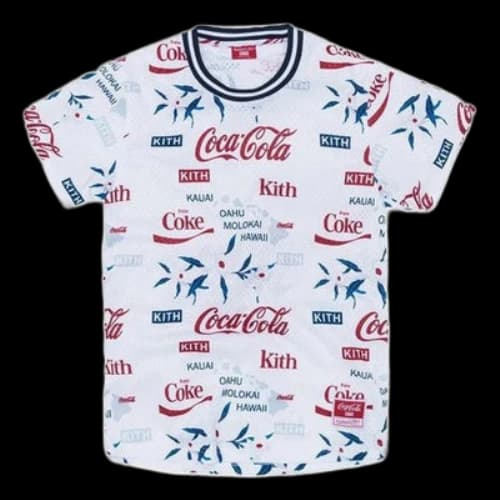 KITH x Coca-Cola x Mitchell & Ness BP Hawaii Jersey Tee