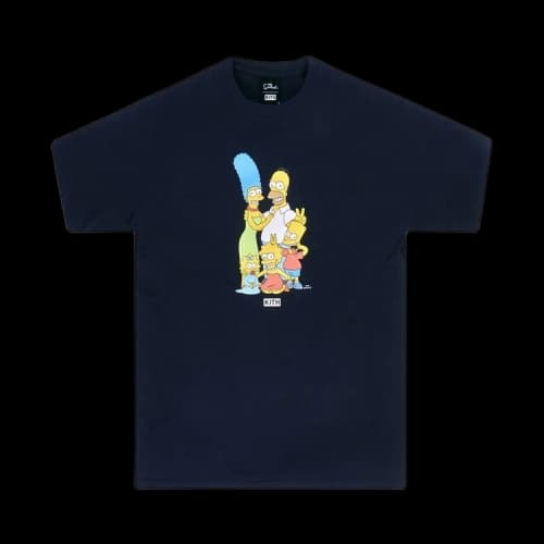 Kith For The Simpsons Portrait Tee 'Navy'