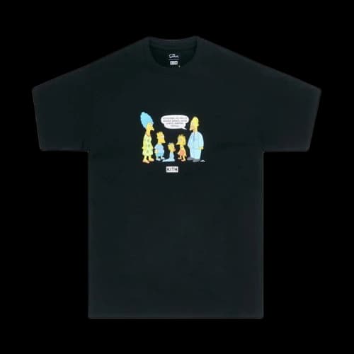 Kith For The Simpsons Original Family Tee 'Black'