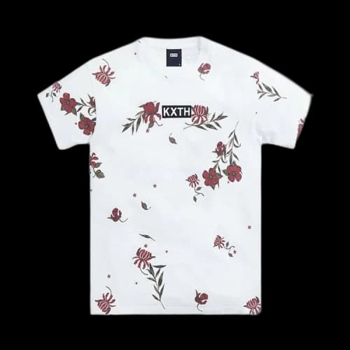 Kith Summer Floral Short-Sleeve Tee 'White'