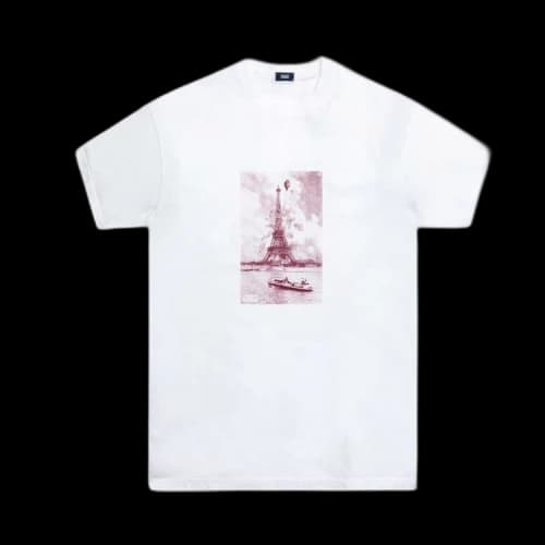 Kith Floral Marron Eiffel Tee 'White'