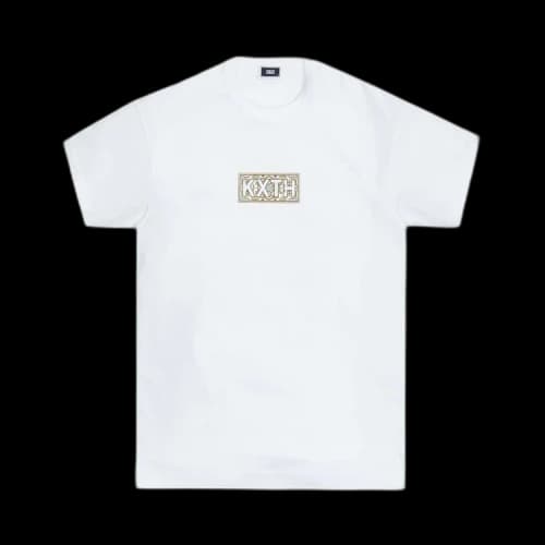 Kith Moroccan Tile Classic Logo Tee 'Beige'