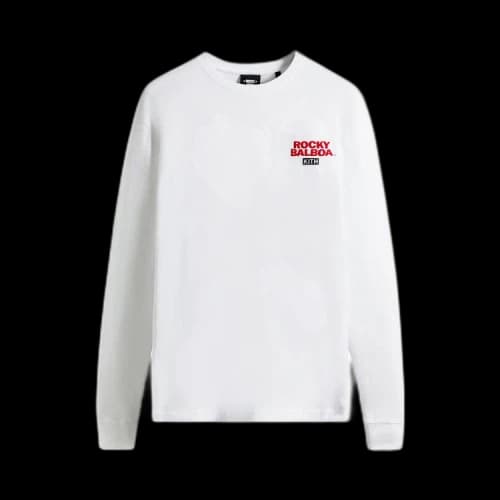 Kith For Rocky Go The Distance Long-Sleeve Tee 'White'