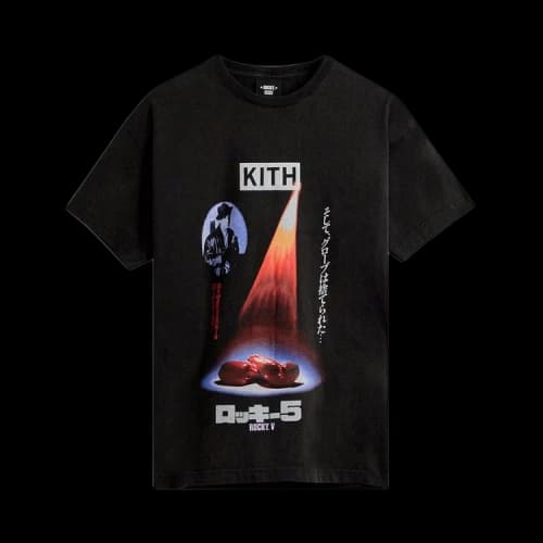 Kith For Rocky V Vintage Tee 'Black'