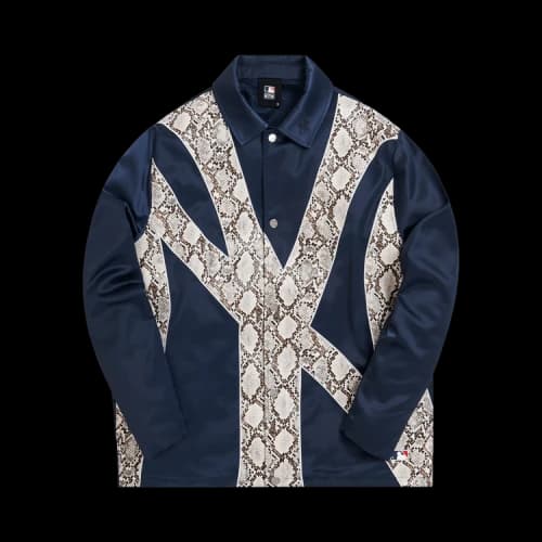 Kith For Major League Baseball New York Yankees Coaches Jacket 'Navy'