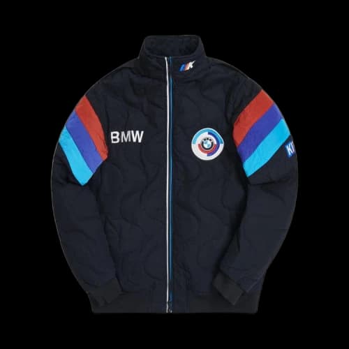 Kith For BMW Quilted Racing Jacket 'Black'