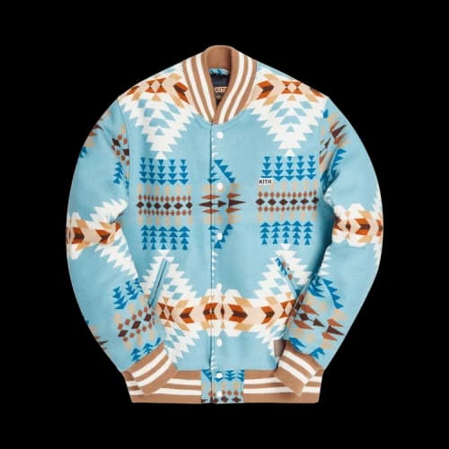 Kith For Golden Bear x Pendleton Rancho Arroyo Jacket 'Aqua'