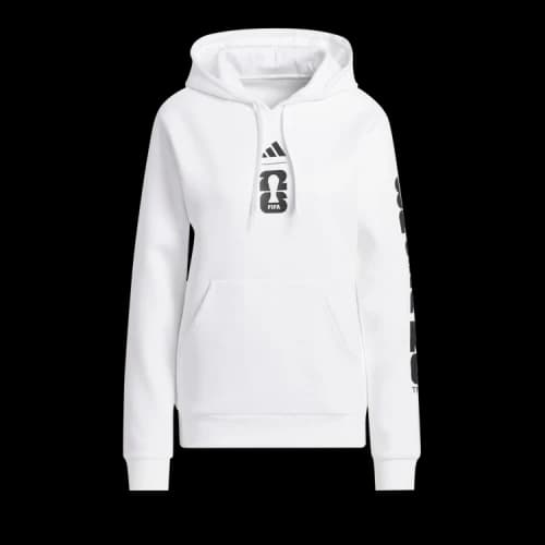 adidas FIFA World Cup 2026 Match Ball Graphic Hoodie White