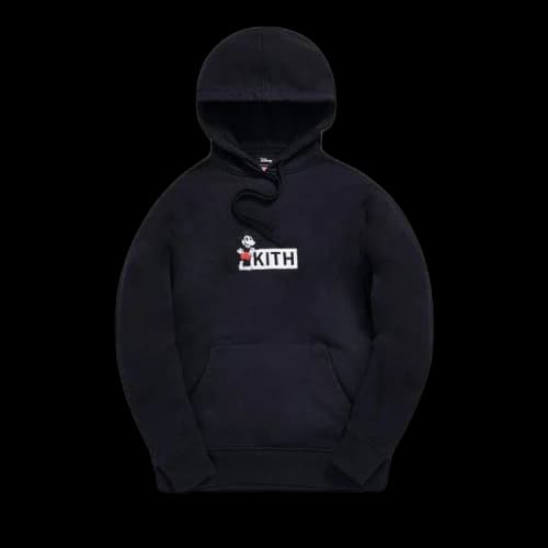 Kith x Disney 20s Mickey Classic Logo Hoodie 'Black'