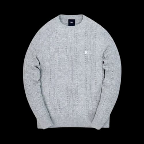 Kith Vintage Tilden Crewneck Sweater 'Grey'
