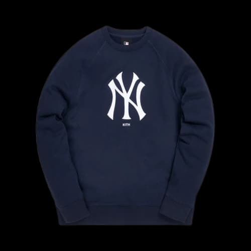Kith For Major League Baseball New York Yankees Crewneck 'Navy'