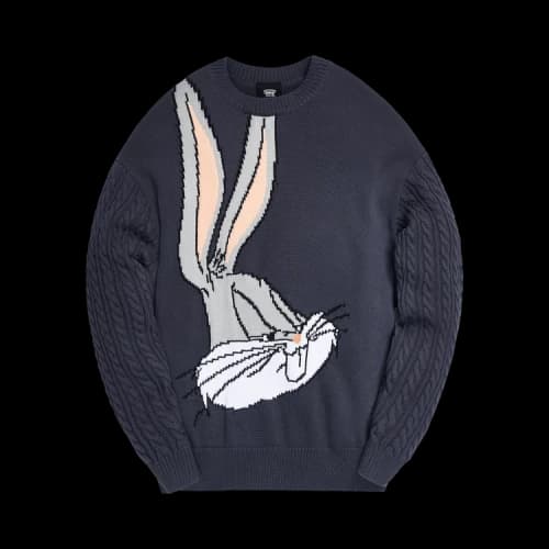 Kith x Looney Tunes Bugs Bunny Crewneck 'Shark'