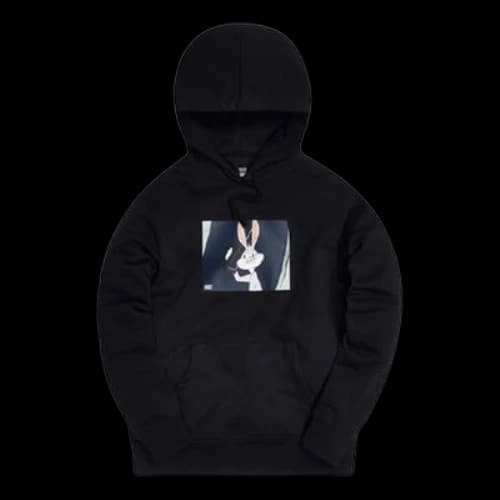 KITH x Looney Tunes Crossover Bugs Bunny Long Sleeves Unisex Black