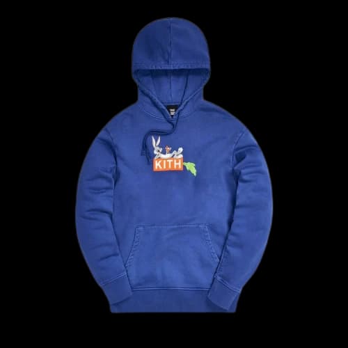 Kith x Looney Tunes Carrot Hoodie 'Blue'