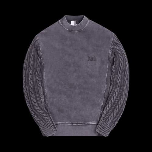 Kith Combo Knit Mockneck 'Kindling'