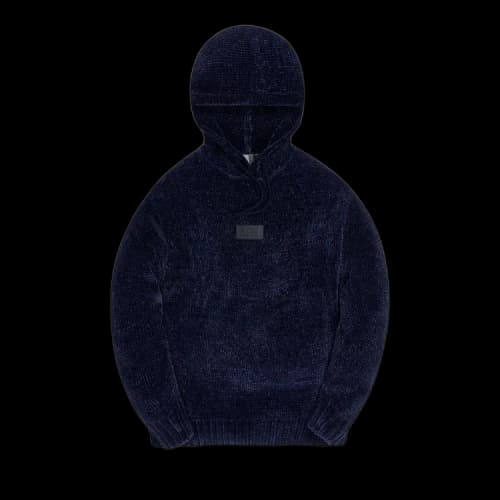 Kith Hayes Chenille Hoodie 'Navy'