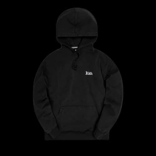 Kith Compact Knit Williams III Hoodie 'Black'