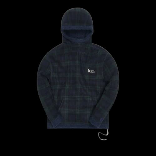Kith Adrian Sherpa Hoodie 'Blackwatch'