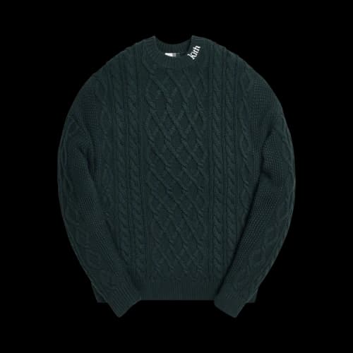 Kith Gramercy Cable Mock Neck 'Scarab'