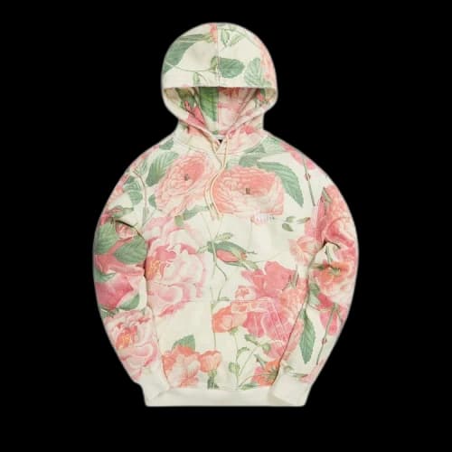 Kith Peony Print Hoodie 'Pink'