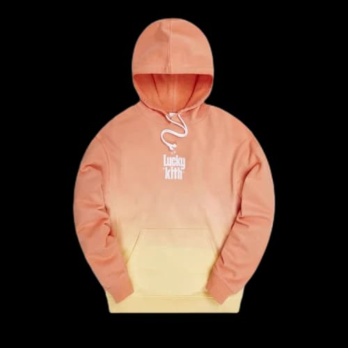 Kith For Lucky Charms Dip Dye Williams III Hoodie 'Orange/Yellow'