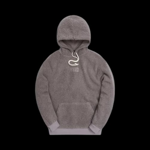 Kith Sherpa Williams III Hoodie 'Cinder'