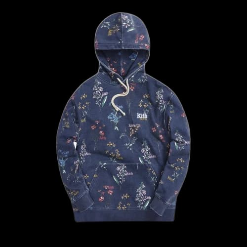 Kith Botanical Floral Williams III Hoodie 'Nocturnal'