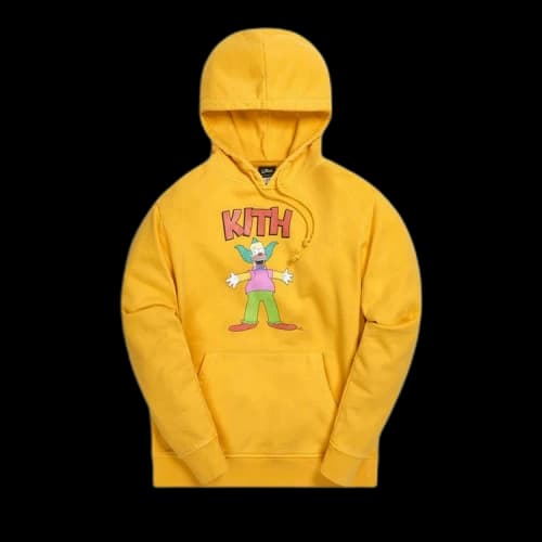 Kith For The Simpsons Krusty Hoodie 'Yellow'