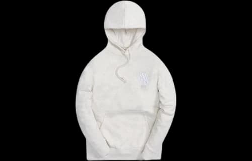 Kith For The New York Yankees Williams III Hoodie 'Heather Oatmeal'
