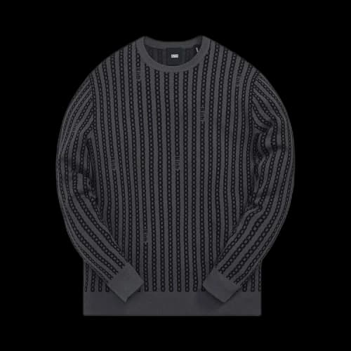 Kith Chain Link Tilden Sweater 'Shadow'