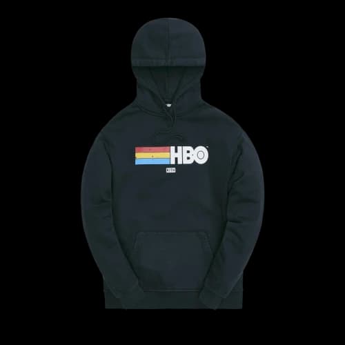 Kith For HBO Rainbow Logo Vintage Tee 'Black'