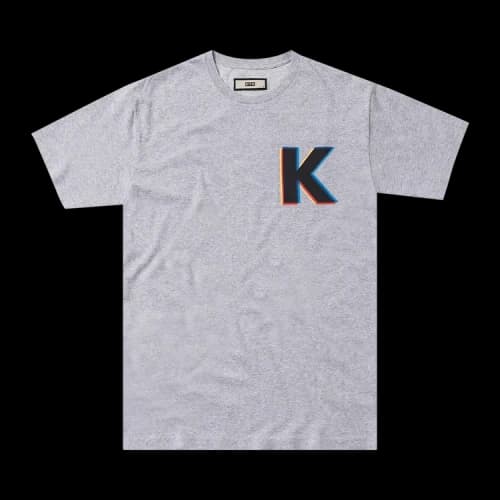 Kith Basic Step Tee 'Heather Grey'