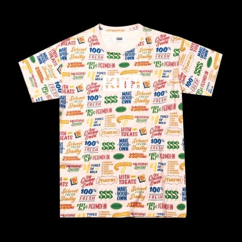 Kith Treats Circular Tee 'Pink'
