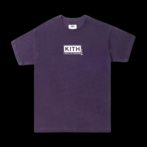 Kith Treats Proof Of Purchase Tee 'Purple'