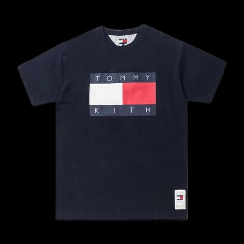 Kith x Tommy Hilfiger Flag T-Shirt 'Navy'