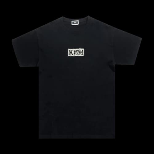 Kith Splintered Logo T-Shirt 'Black'