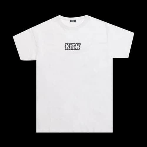 Kith Splintered Logo T-Shirt 'White'